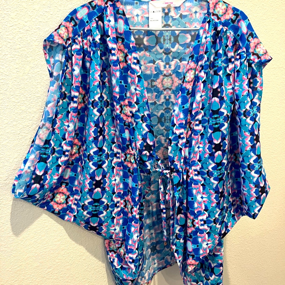 EUC 6 Shore Road brand women’s oversized kimono/cover up size XS